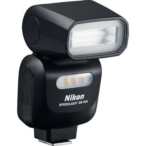 Nikon SB-500 Speedlight (GUIDE NR= 24/ 24MM COVERAGE) -0