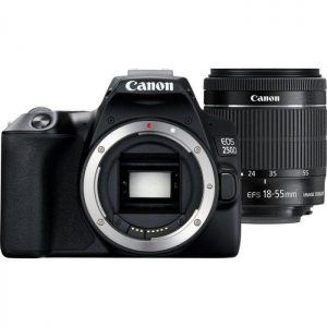 Canon EOS 250D + 18-55mm lens