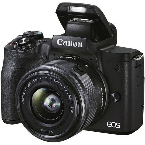 Canon EOS M50 Mark II Mirrorless Camera + 15-45mm Lens