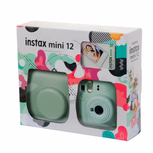 Fujifilm INSTAX MINI 12 Instant Film Camera KIT 3 (Mint Green)