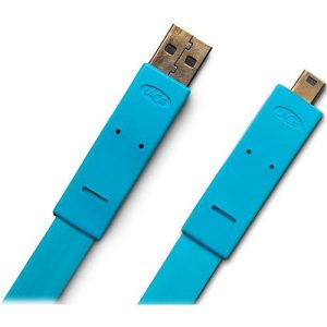 LaCie USB A to mini-B Flat Cable (Blue)