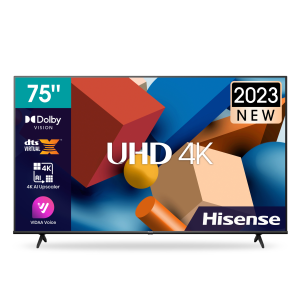 The Hisense 75A6K 75 Smart UHD TV