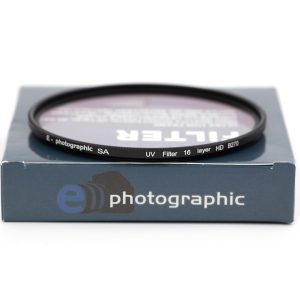 E-Photographic PRO 46mm Multicoated UV Lens Filter-German HD B270 Schott Optics