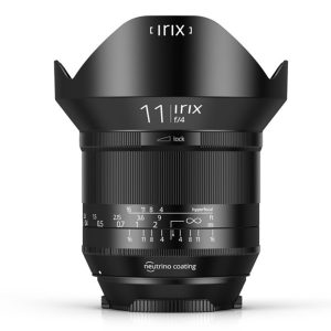 Irix 11mm f/4 Blackstone Prime Manual Focus Wide-Angle Lens