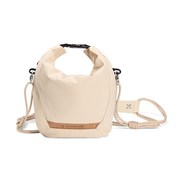 K&F Urban Wander U11 Compact Lightweight Versatile 5 Litre Camera Sling Bag-Beige