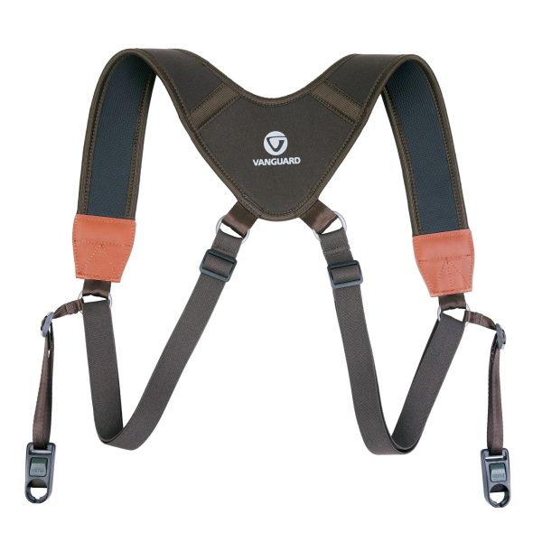 Vanguard VEO Optic Guard D-Lux Binocular & Camera Harness Quick Release - Brown