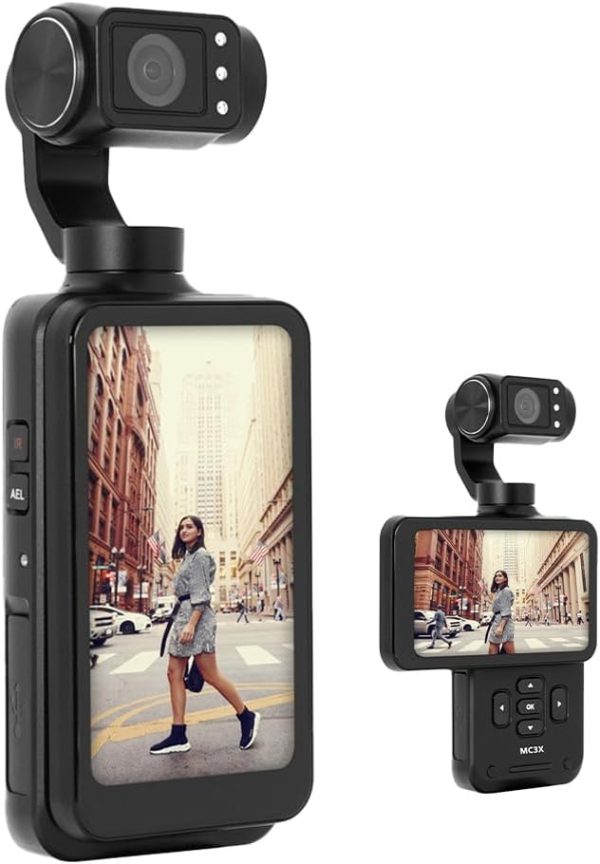 AGFA Photo MC3X 4K Realimove 3‑Axis Stabilizer Gimbal Camera